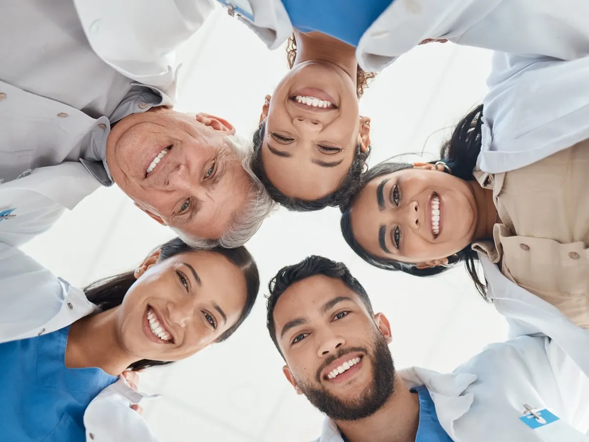 Specialist clinician working alongside a neighbourhood multidisciplinary team